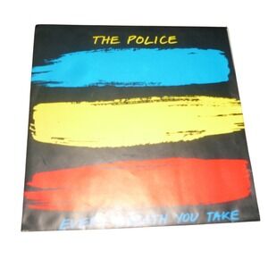 The Police Every Breath You Take Murder By Numbers 7" Vinyl Single 45 RPM 9287